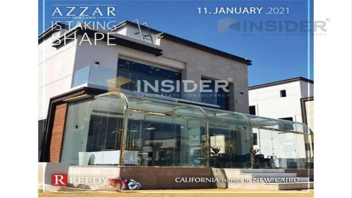 Town house corner  240m in Compound azzar 1