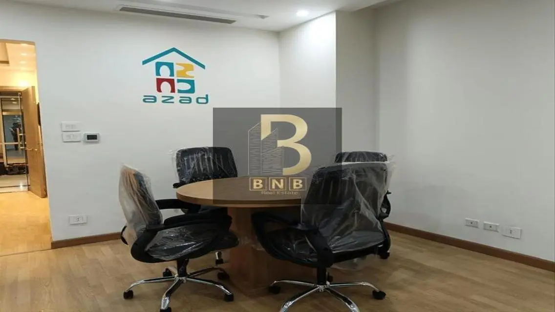 Finished Office 132sqm in 90th New Cairo