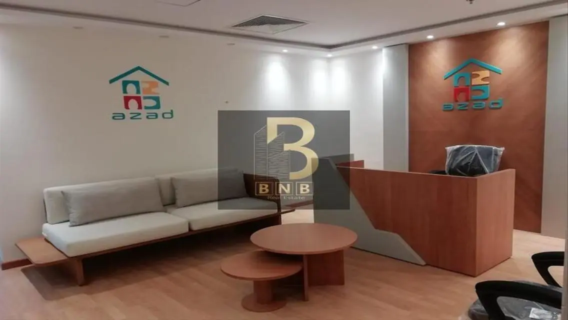 Finished Office 132sqm in 90th New Cairo