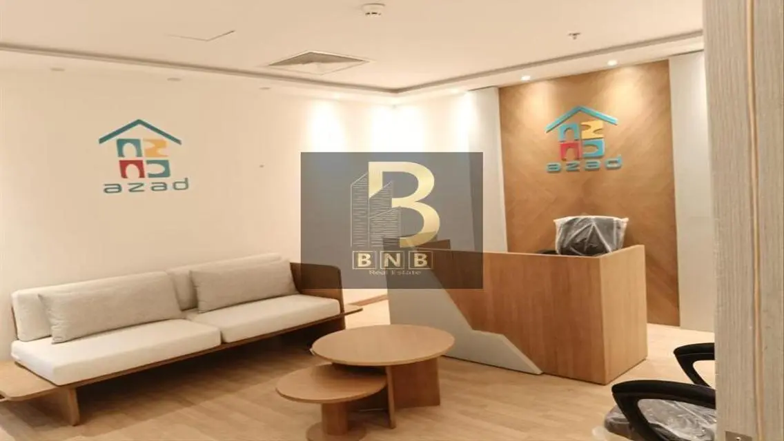 Finished Office 132sqm in 90th New Cairo
