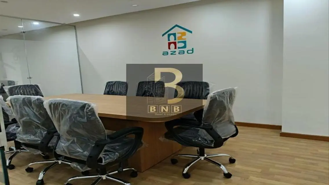 Finished Office 132sqm in 90th New Cairo
