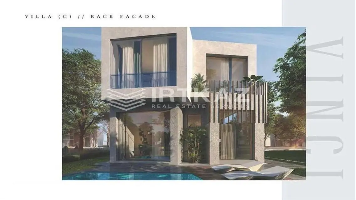 ادفع 5% فقط و امتلك سكاي فيلا 218م علي اللاجون