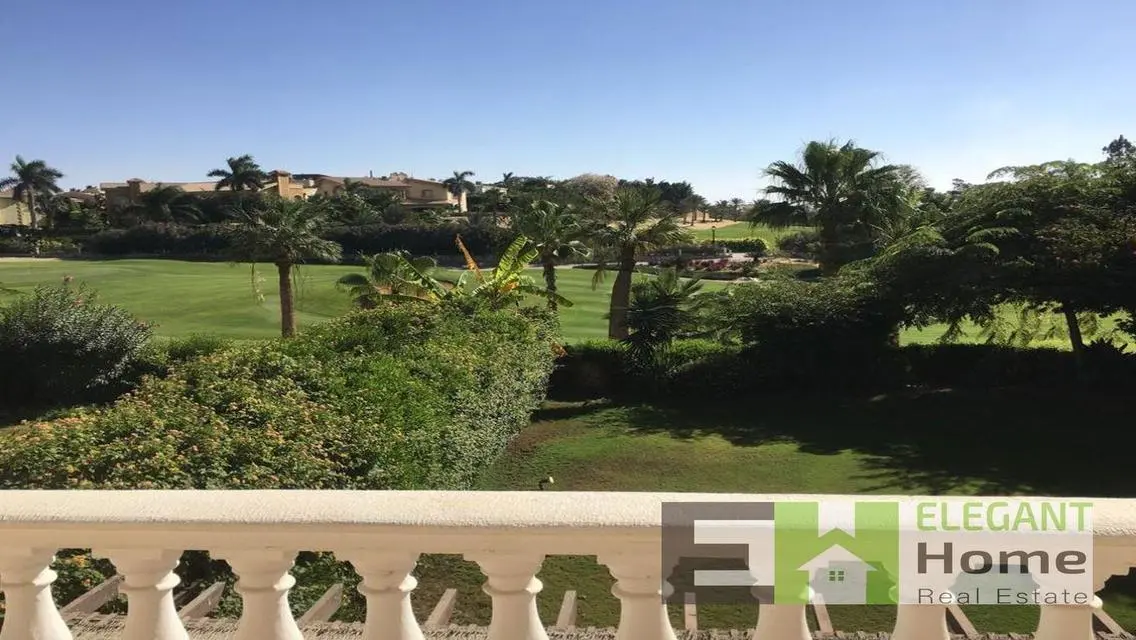 First row golf villa for rent in Katameya Heights