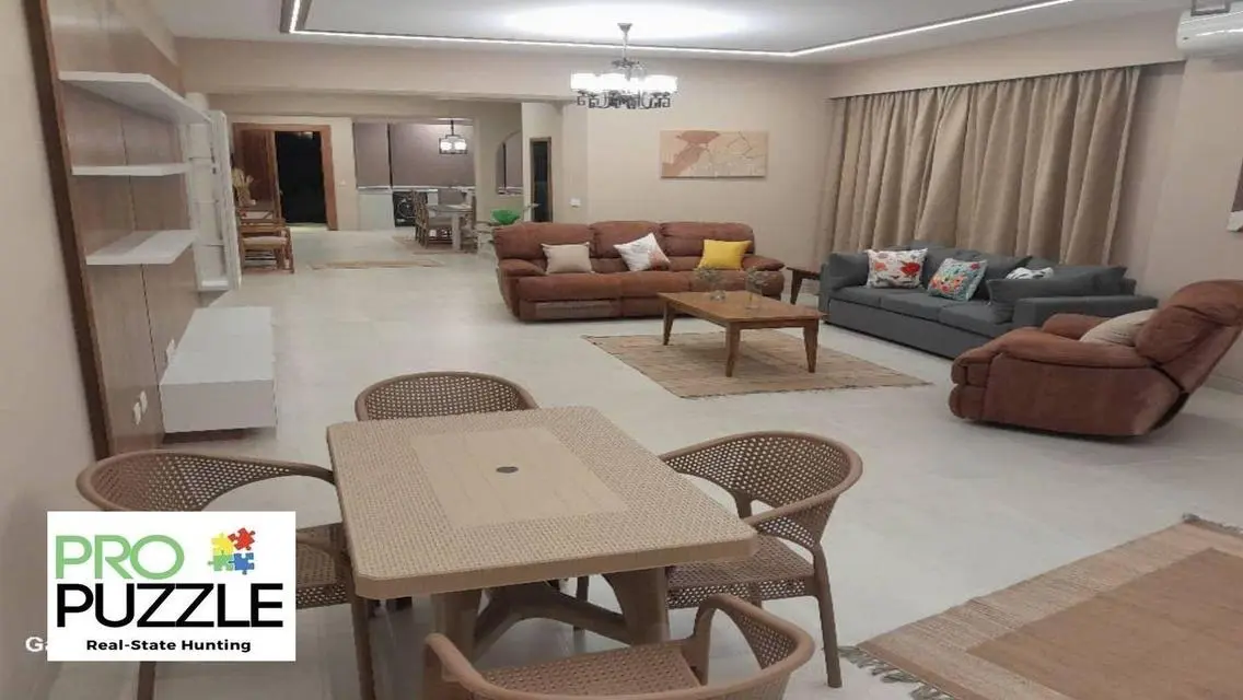Luxury Apartment in AUC with Private Garden and Shared Pool