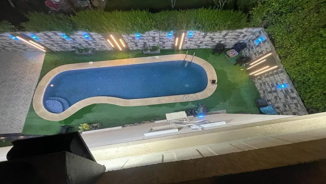 Luxury 3-Bedroom Apartment with Private Pool and Garden