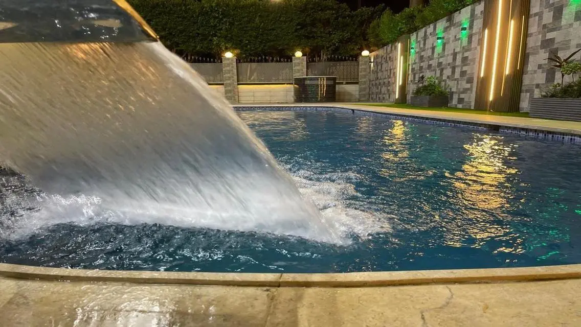 Luxury 3-Bedroom Apartment with Private Pool and Garden