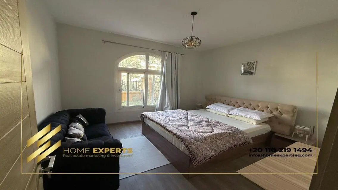 Luxury Apartment with Private Garden and Shared Pool