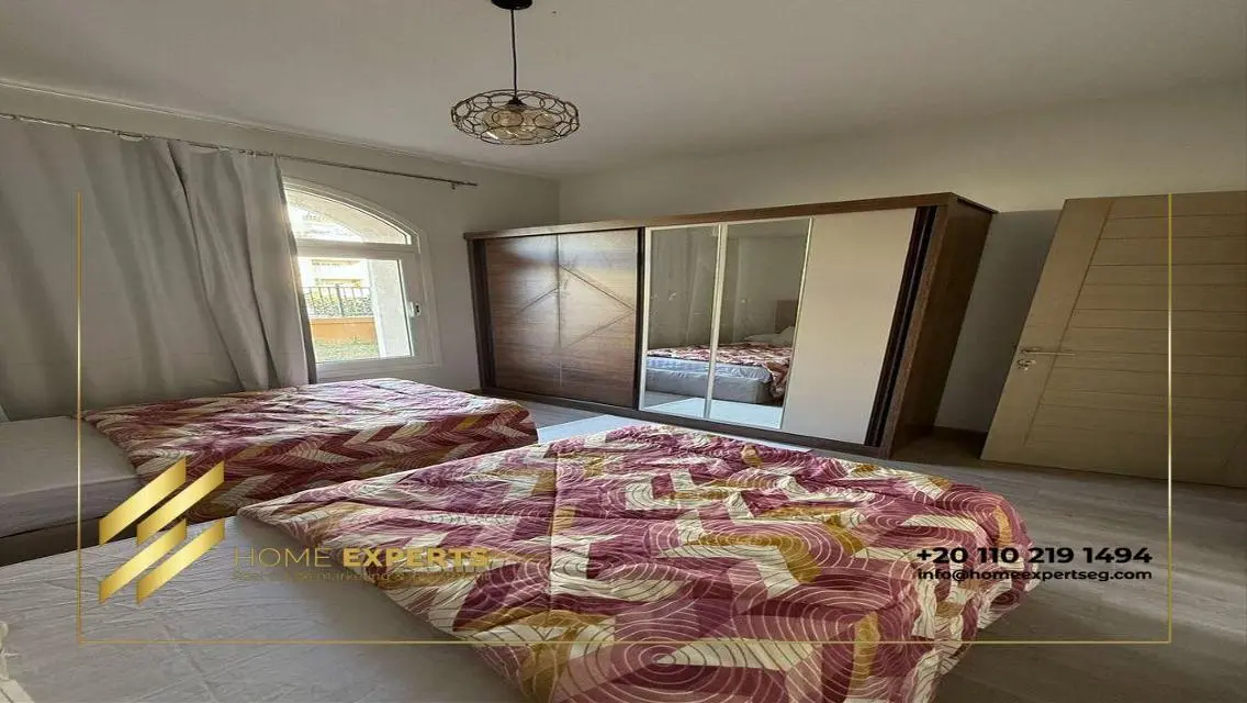 Luxury Apartment with Private Garden and Shared Pool