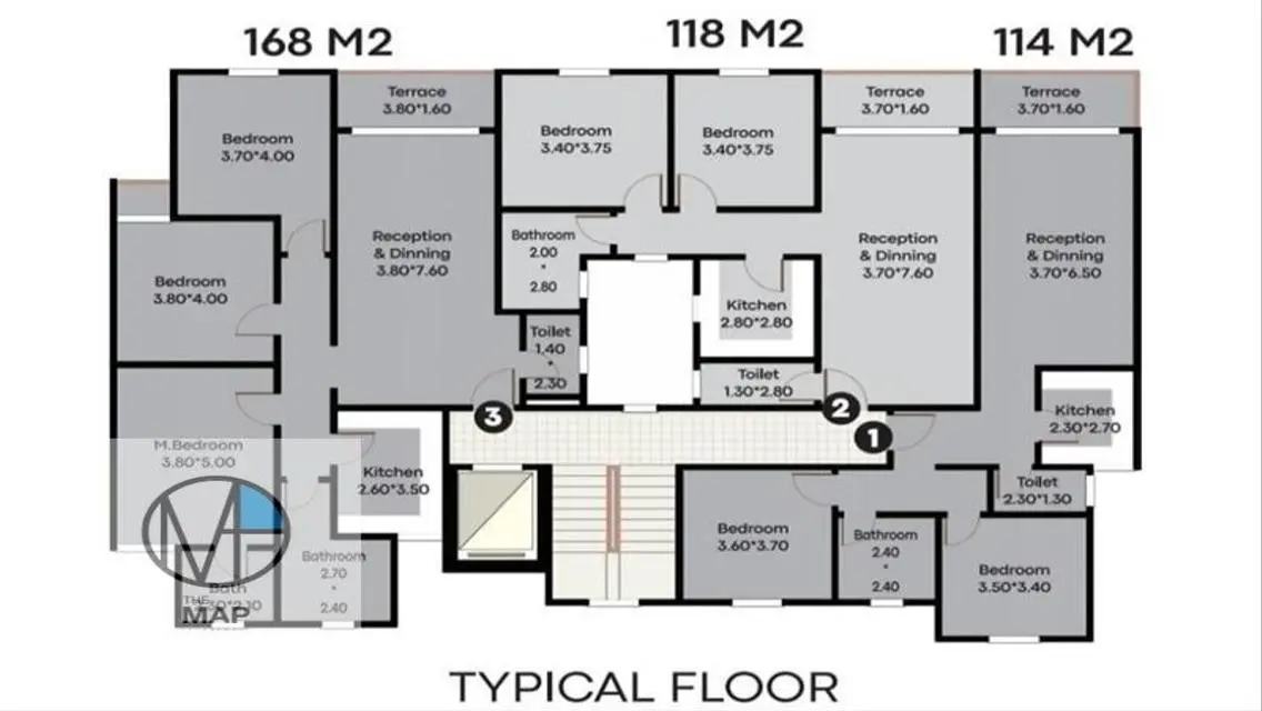 Luxury Apartment in The WaterWay - EL Masria Development