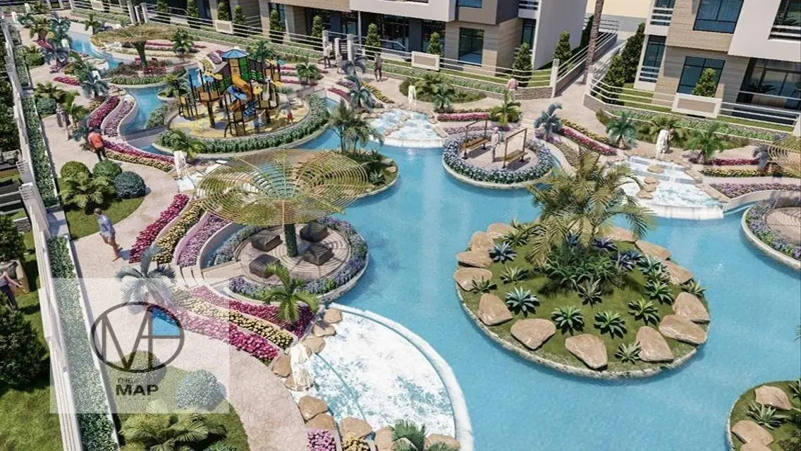 شقة فاخرة في مشروع The WaterWay في القاهرة الجديدة