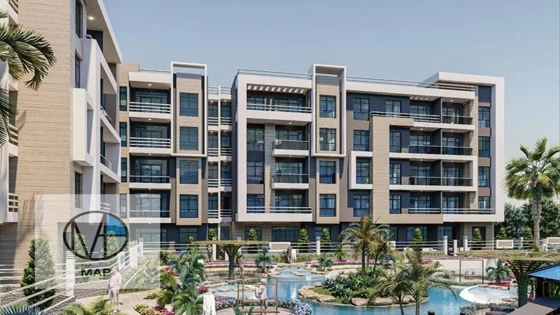 شقة فاخرة في مشروع The WaterWay في القاهرة الجديدة