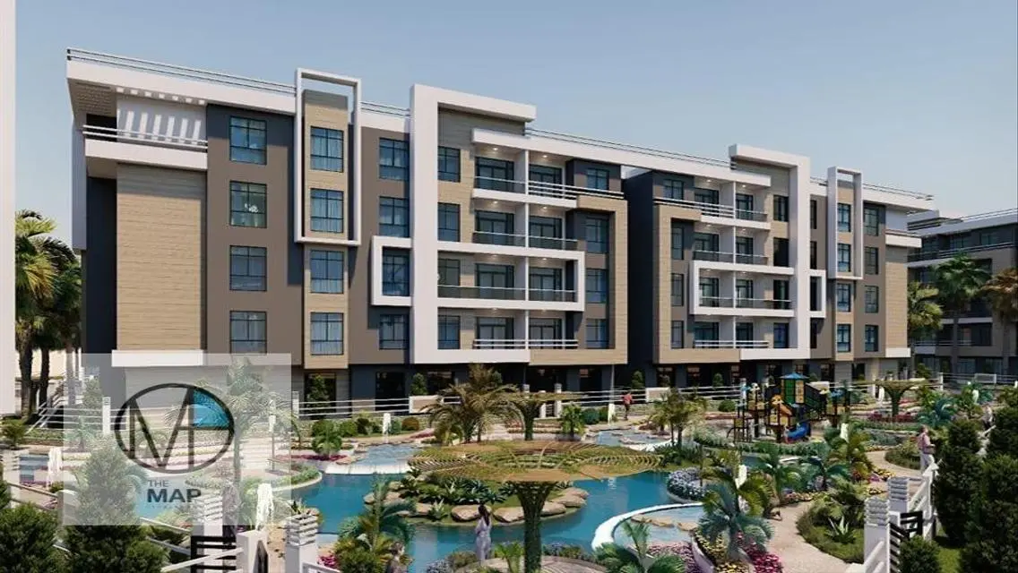 شقة فاخرة في مشروع The WaterWay في القاهرة الجديدة