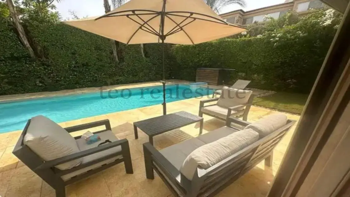 special villa with a private pool in rehab