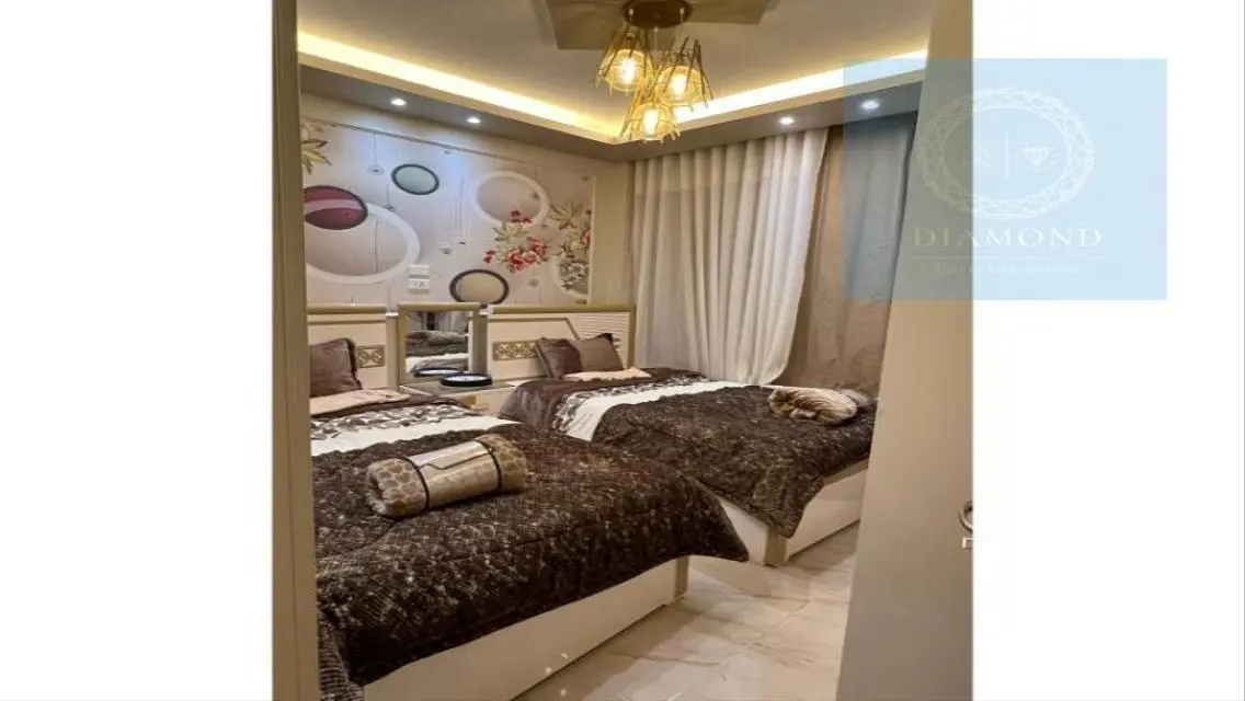 Luxury 2 bedrooms apartment in B12 garden view .