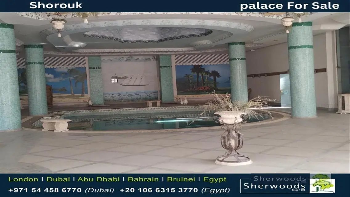 A large palace for sale in Shorouk City