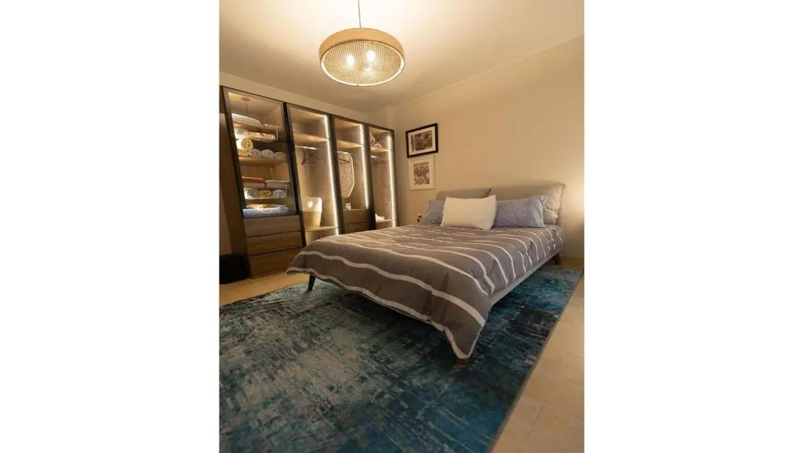 chalet 2nd floor in pavo lagoon view fully furn.