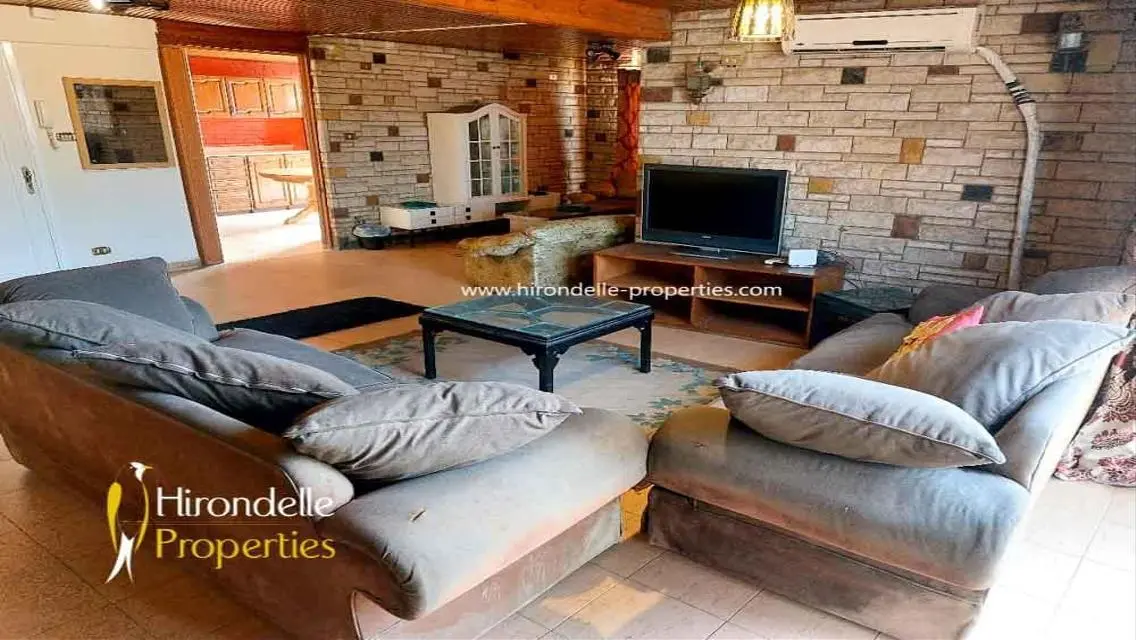 Penthouse With Big Terrace For Rent In Maadi Degla