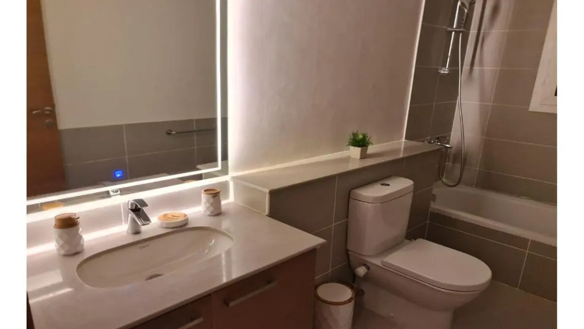 A furnished apartment for rent in Mivida.