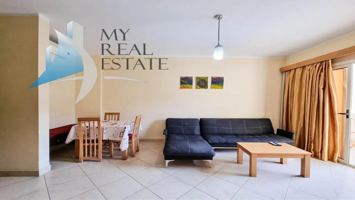 Furnished pool view 1 bedroom apartment