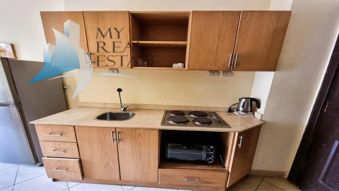 Furnished pool view 1 bedroom apartment