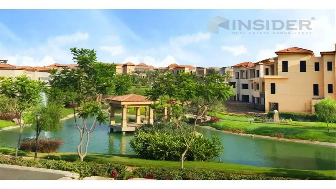 villa with view landscape at lake view new cairo
