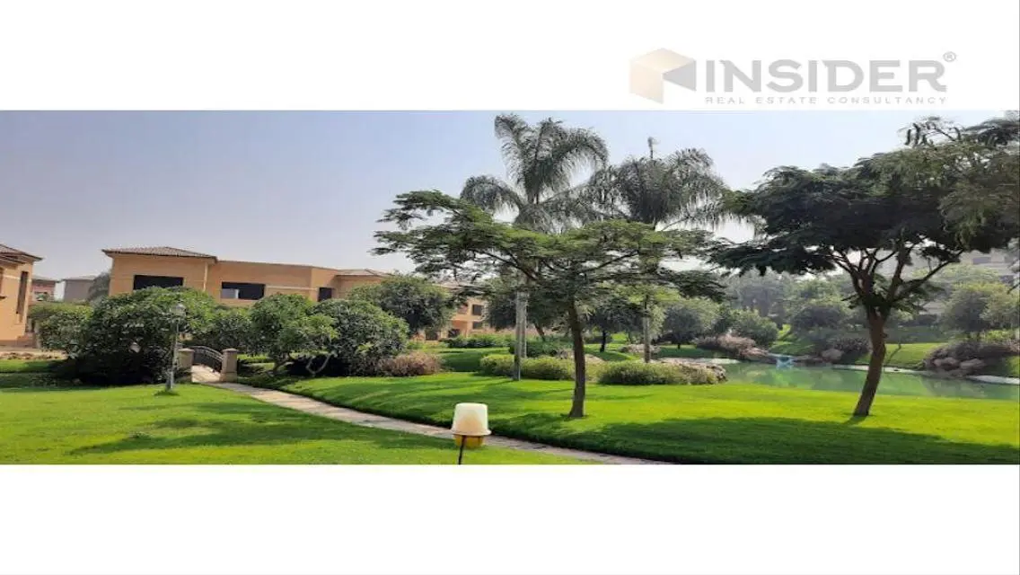villa with view landscape at lake view new cairo