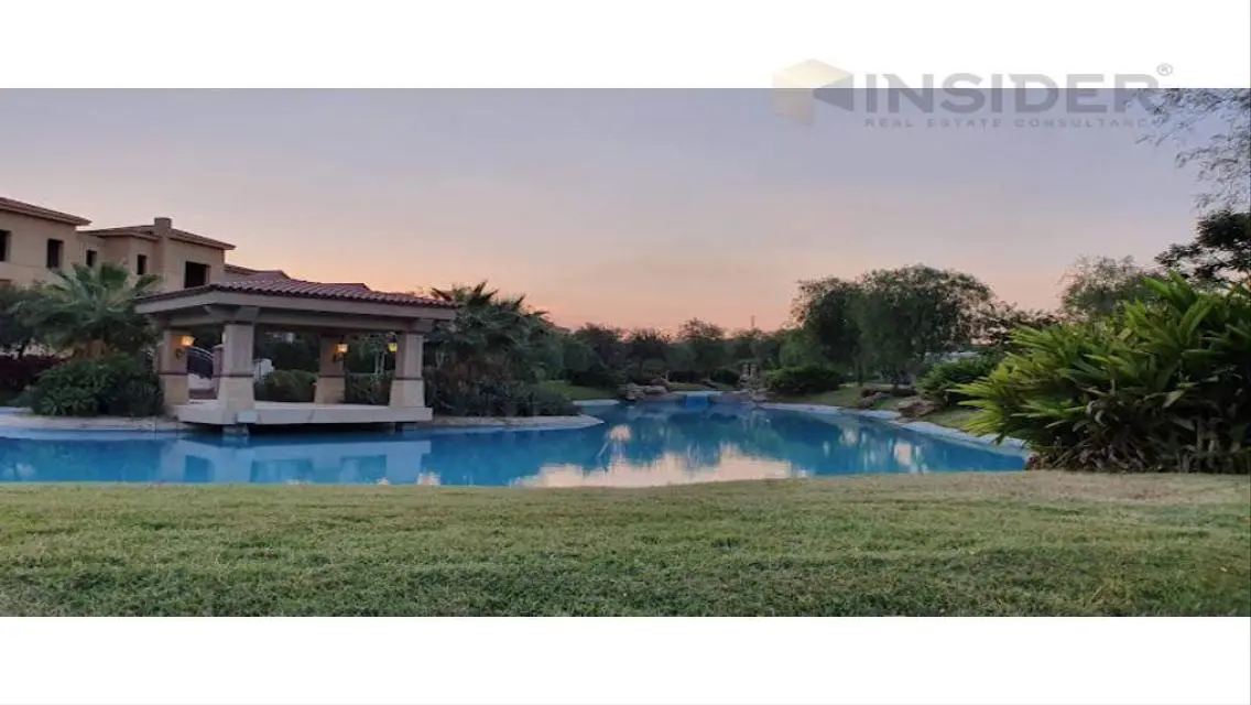 villa with view landscape at lake view new cairo