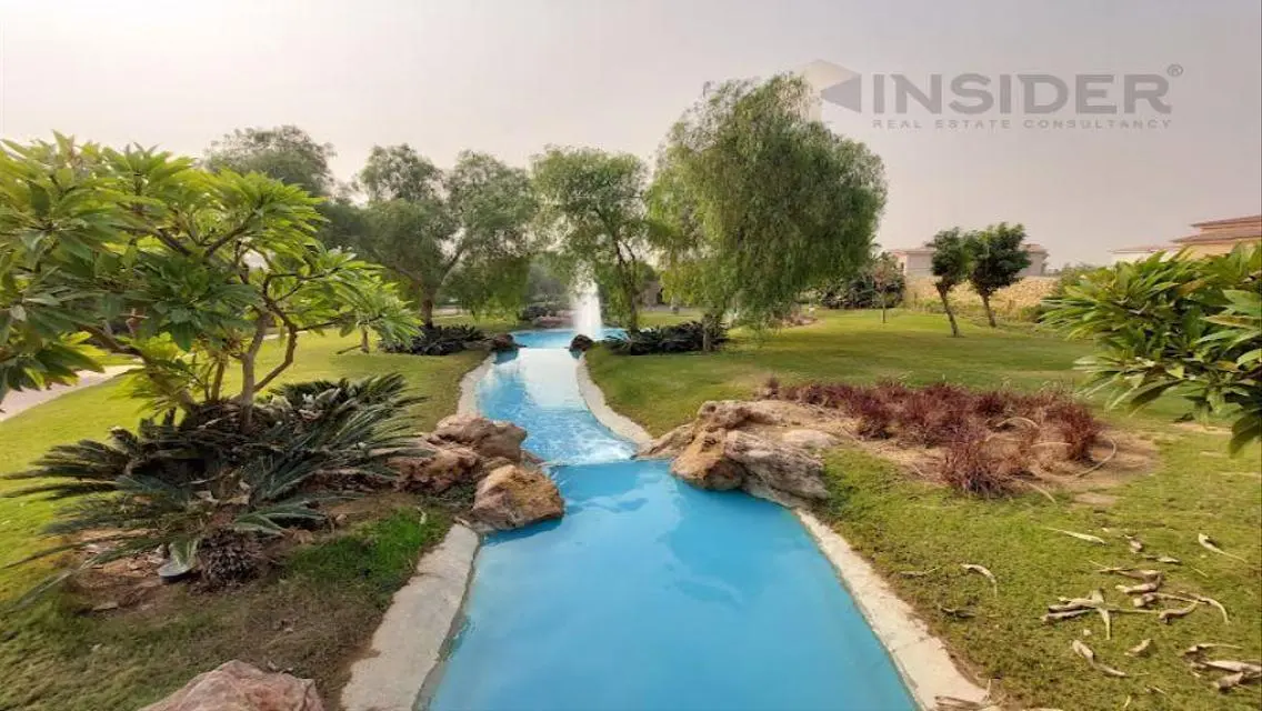 villa with view landscape at lake view new cairo