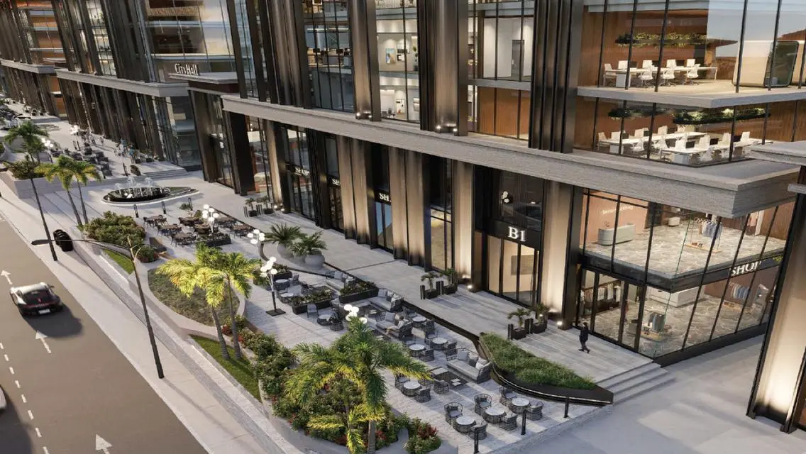 Office for sale in City Hall Strip in New Capital