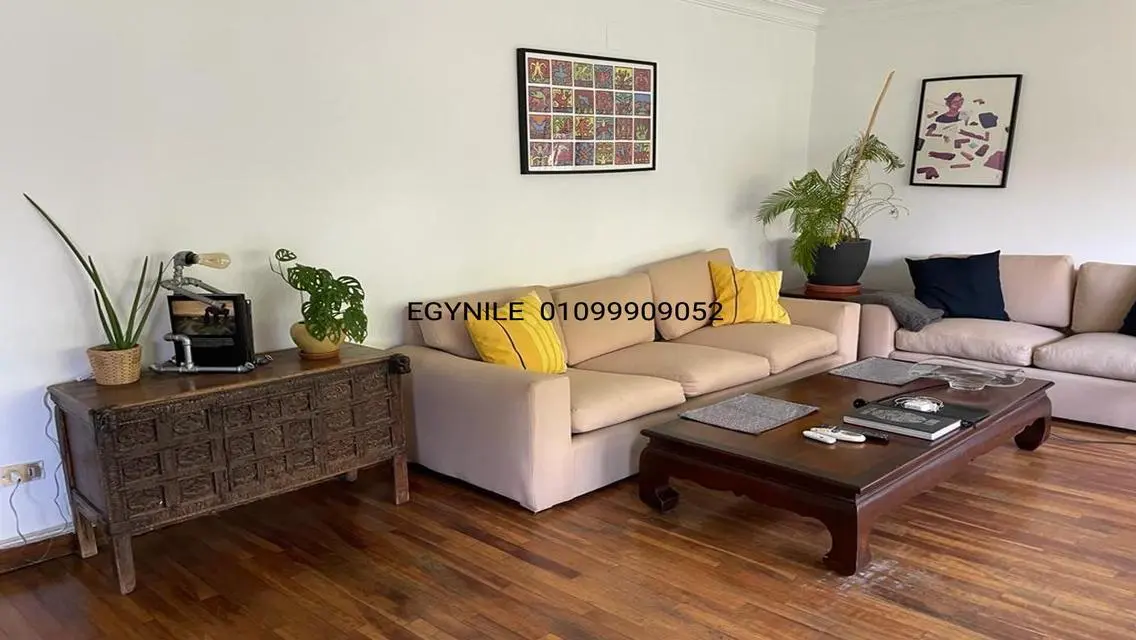 Green Modern Flat for Rent in Zamalek