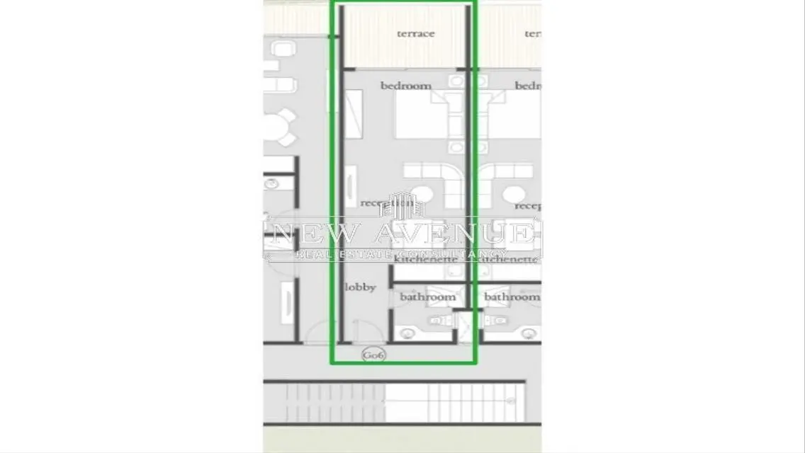 Luxury Apartment for Sale with 55 Square Meters in a Quiet Area