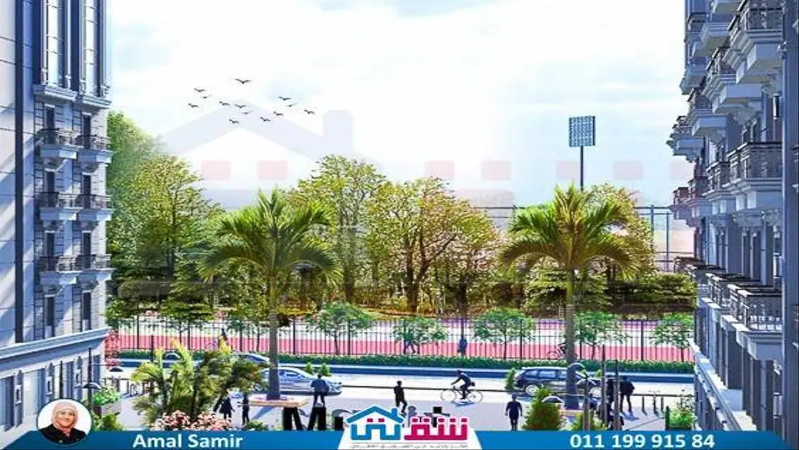 -208- شقة رائعة مع شرفة
