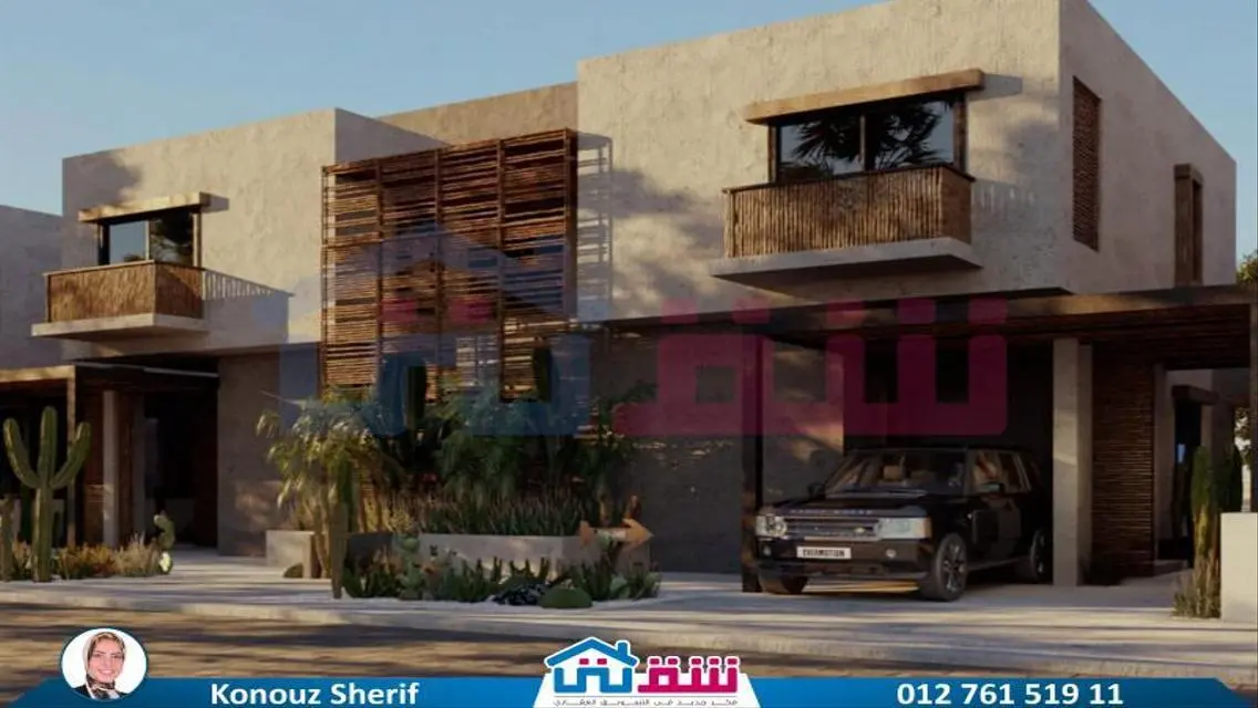 تاون هاوس كورنر 170 متر مع تشطيبات رائعة