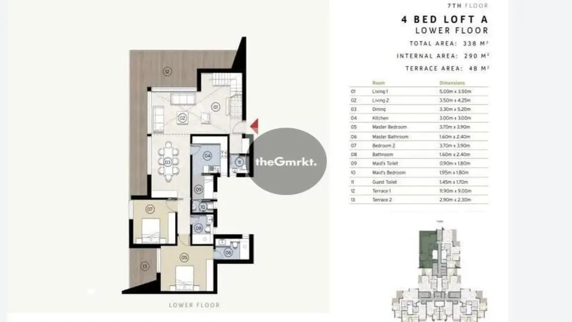 Luxury Apartment of 338 sqm in a Prestigious Area