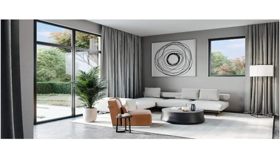 Luxury Apartment with Spacious Layout Overlooking Lakes