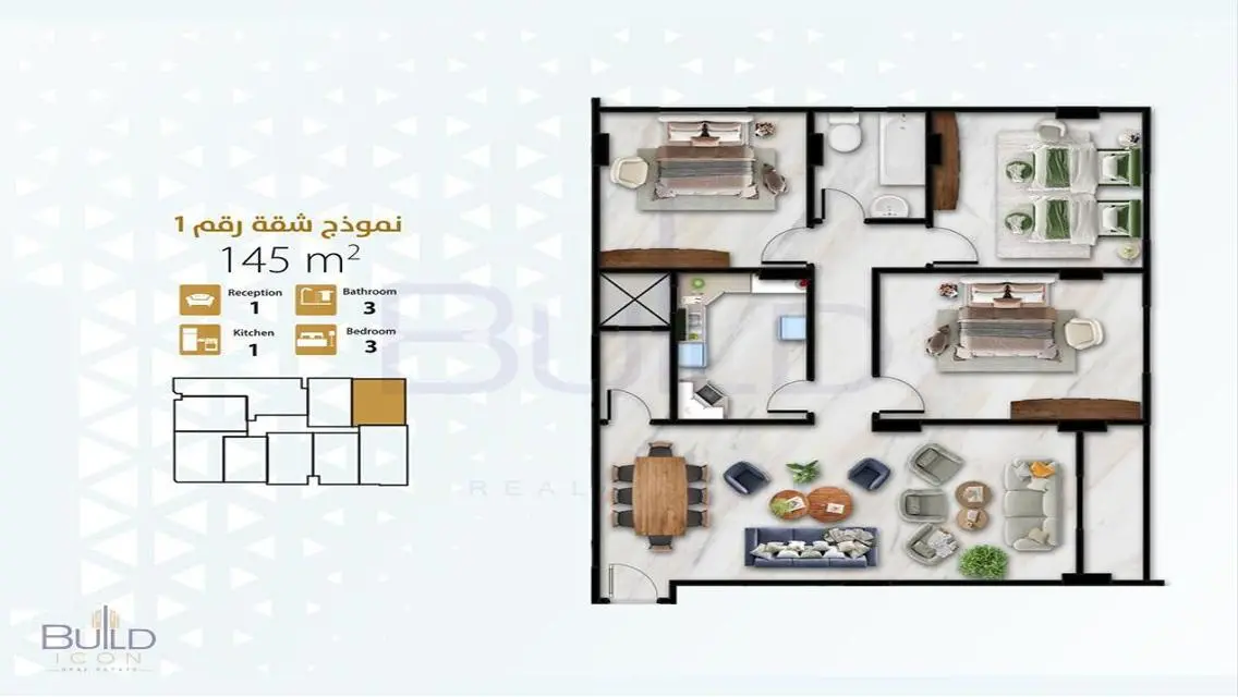 Luxury Apartment for Sale in the Heart of the City