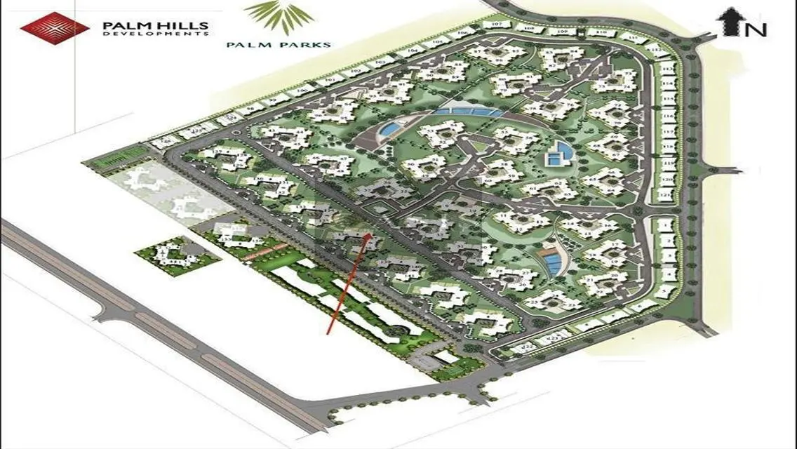 Luxury Apartment in Palm Parks Compound
