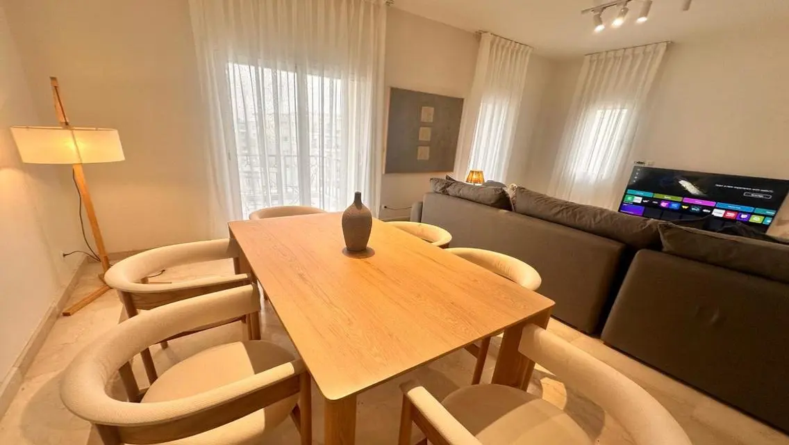 Luxurious Apartment with Private Pool and Garden in EViCA