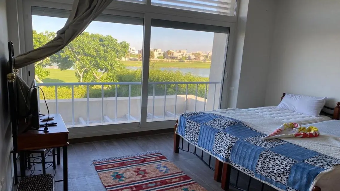 Stunning Apartment for 19000 EGP with Balcony and Private Garden Overlooking Lakes