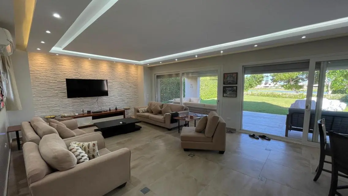 Stunning Apartment for 19000 EGP with Balcony and Private Garden Overlooking Lakes