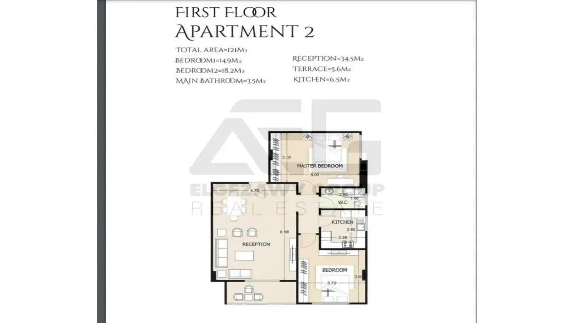 Amazing 121 sqm Apartment for Sale