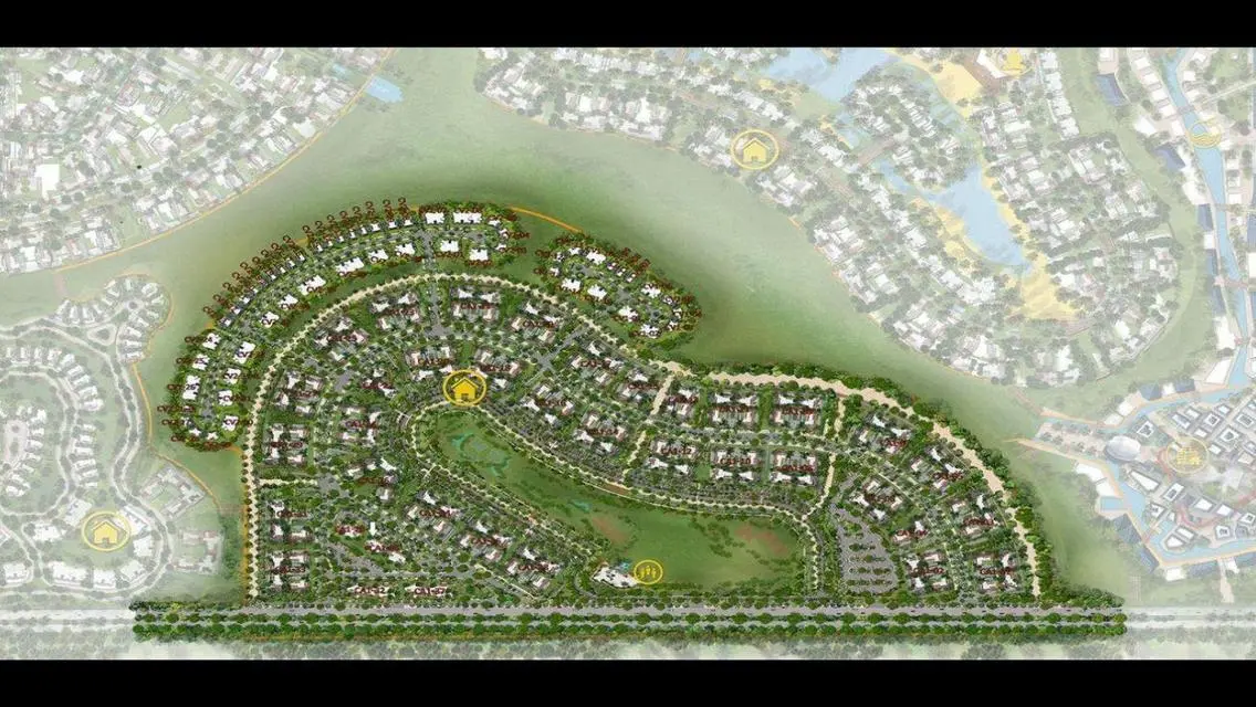 Corner Mountain-View Townhouse in Icity - New Cairo