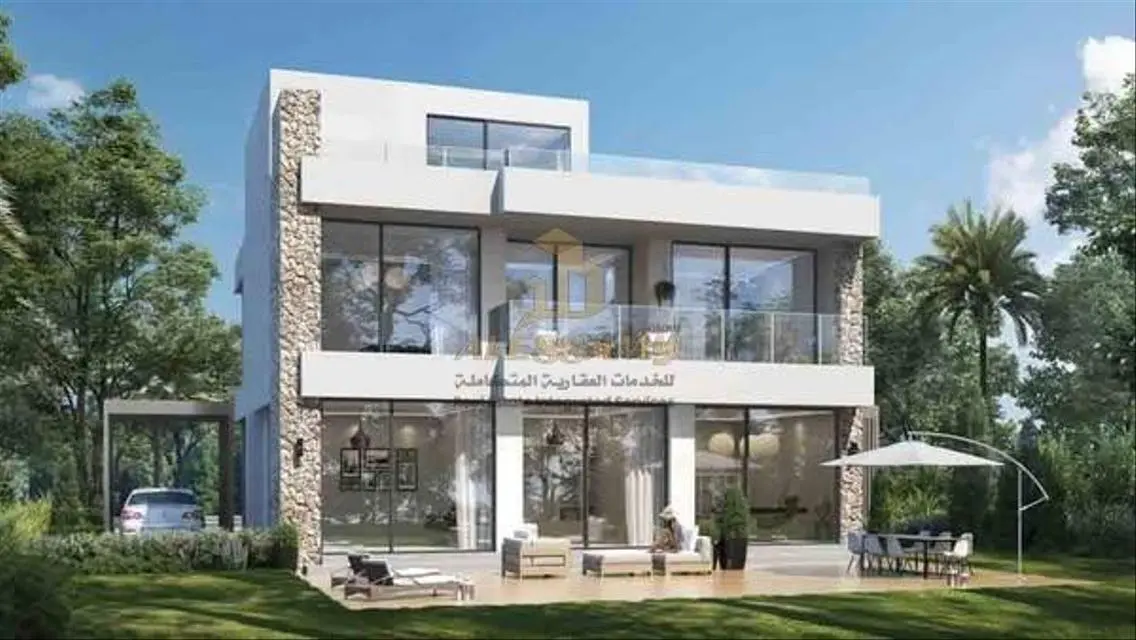 شقة فاخرة مع حديقة خاصة ومسبح