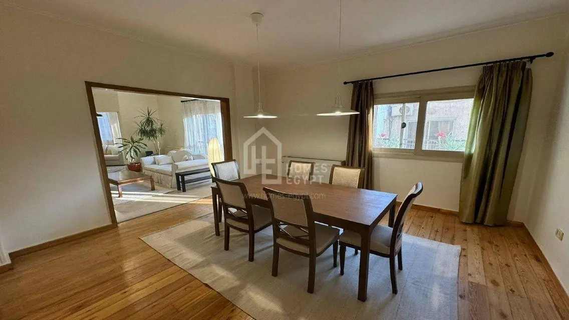 Well Furnished Good Size Apartment North Zamalek
