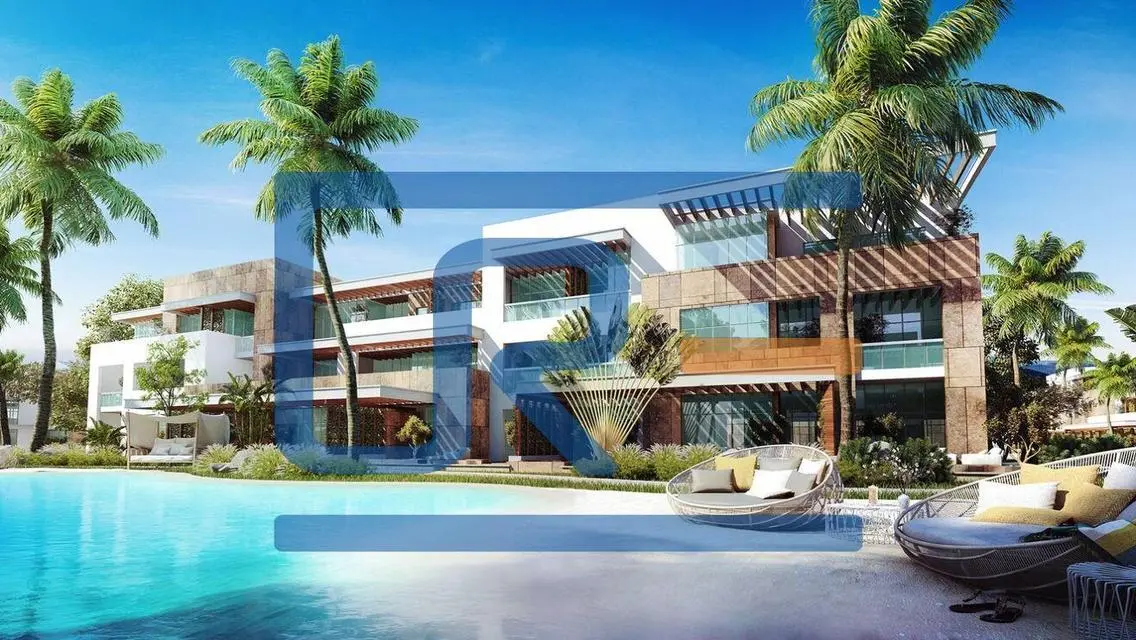 Semi furnished Chalet in Azha el sokhna Pool View