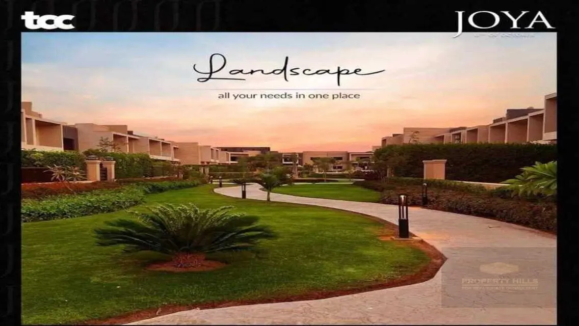 Garden Apartment, view land scape, 5Yrs instalment