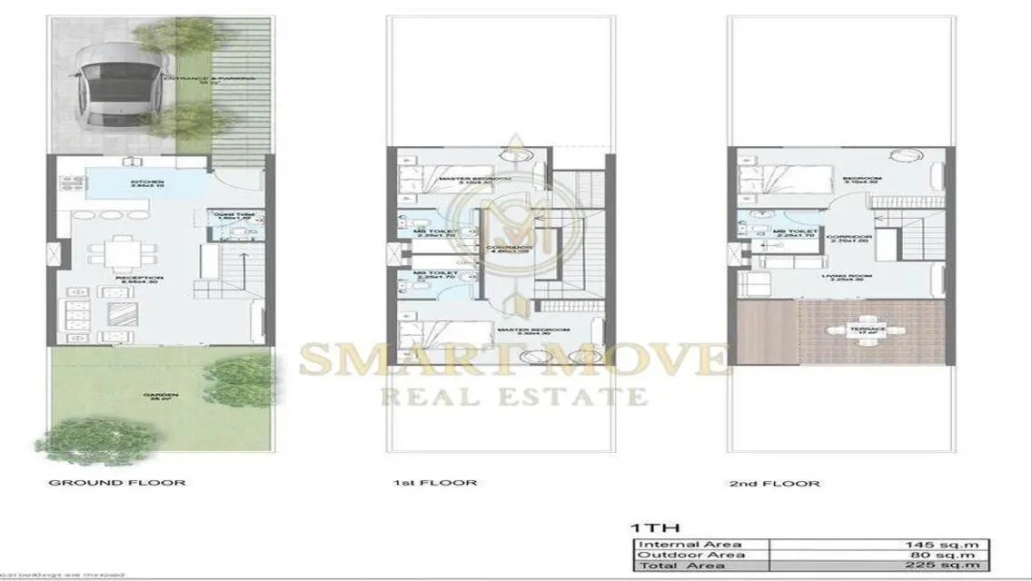 Townhouse finished, 10%DP, Delivery 2028