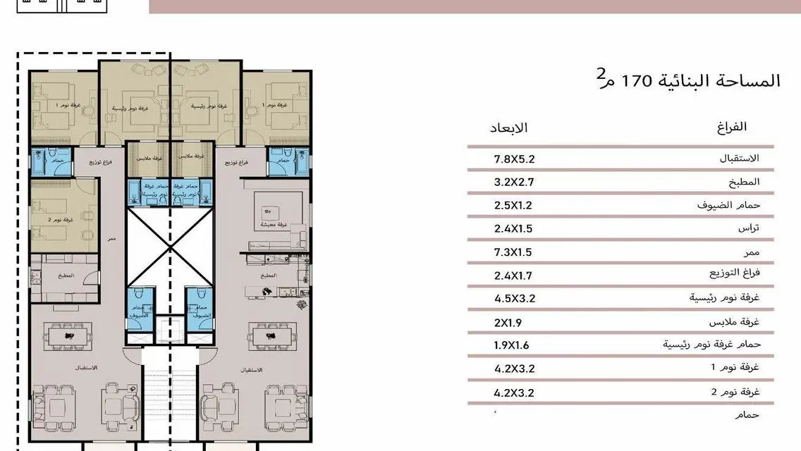 170m² Apartment in October 250.000 Down Payment