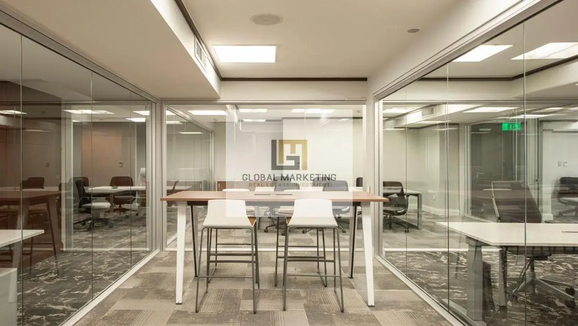Furnished Office 600m For Rent in Amazing Building