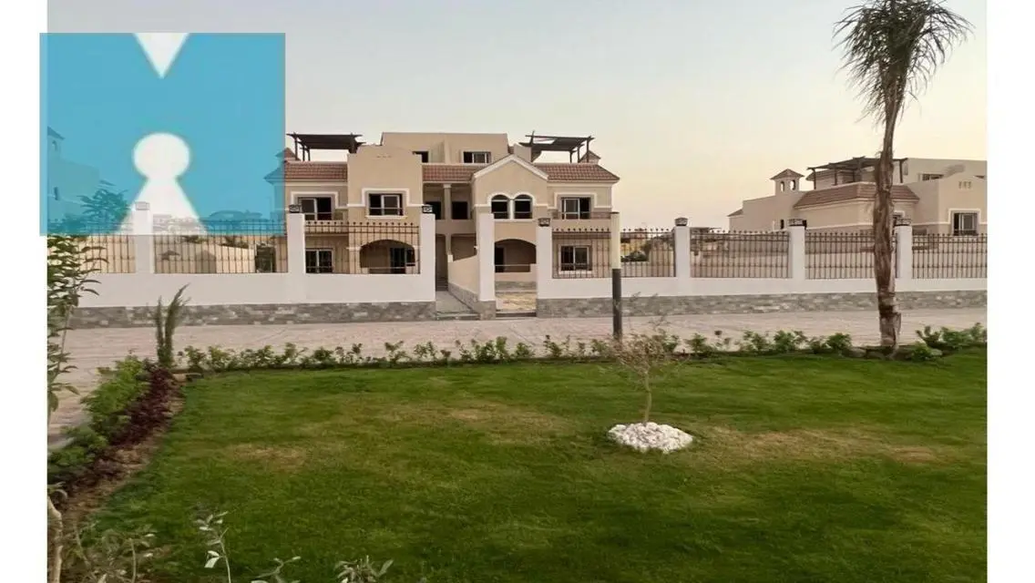 فيلا توين كمبوند الخمائل نصف تشطيب